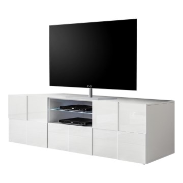 Televizinis staliukas SERIAN baltas