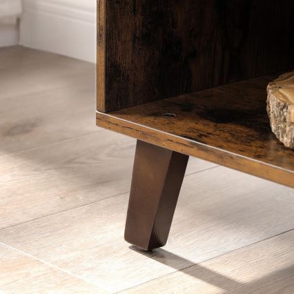 Televizoriaus staliukas BASTOR ruda/juoda