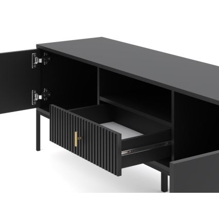 Televizoriaus staliukas SUE juodas