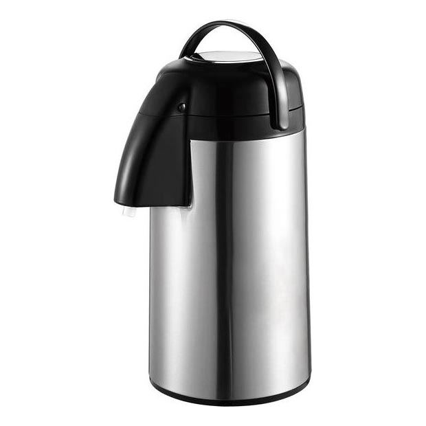 Termosinis virdulys 2,8 l nerūdijantis/juoda
