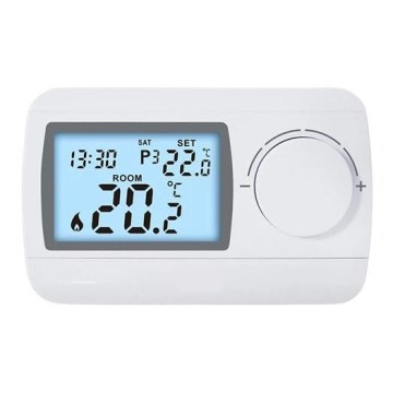 Termostatas 2xAA/230V