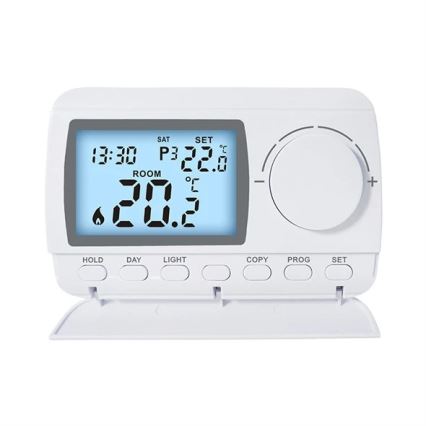 Termostatas 2xAA/230V