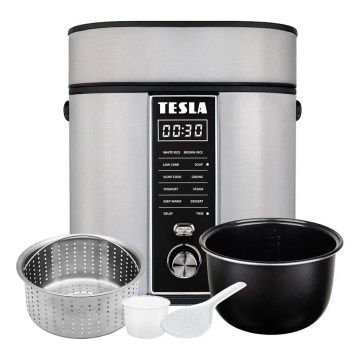 TESLA Electronics MultiCook - Daugiafunkcinis ryžių viryklė 2,1 l 400W/230V
