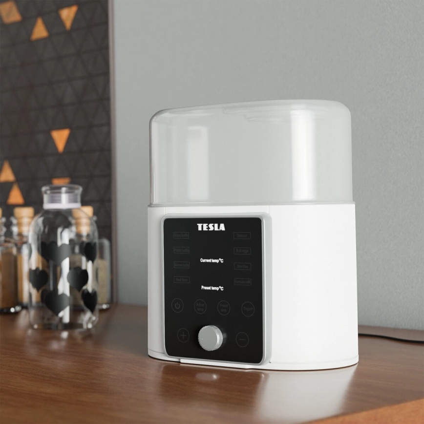 TESLA Smart - Buteliukų ir kūdikių maisto šildytuvas ir sterilizatorius 200W/230V