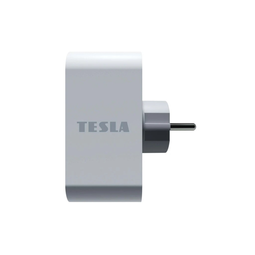 TESLA Smart - Išmanus lizdo skirstytuvas 2x16A/230V Tipas F Wi-Fi Tuya