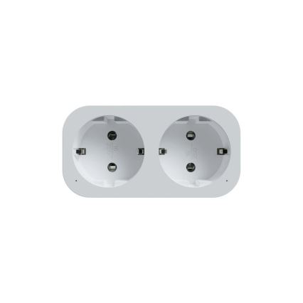 TESLA Smart - Išmanus lizdo skirstytuvas 2x16A/230V Tipas F Wi-Fi Tuya