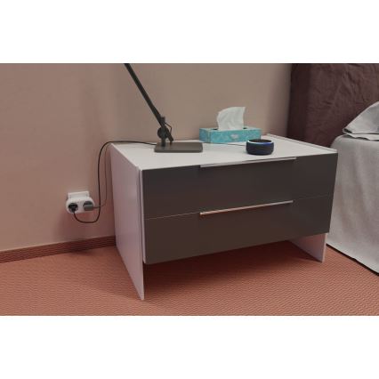 TESLA Smart - Išmanusis dvigubas lizdas 3690W/230V/16A Wi-Fi Tuya