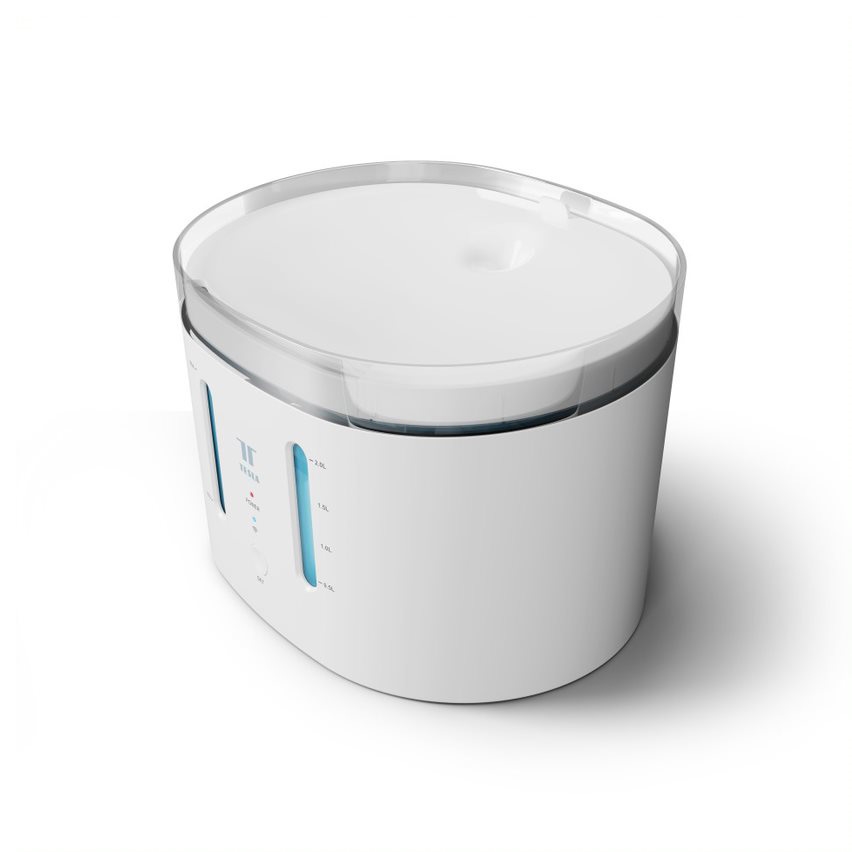 TESLA Smart - Išmanusis fontanas augintiniams su UV sterilizacija 2,5 l 5V Wi-Fi