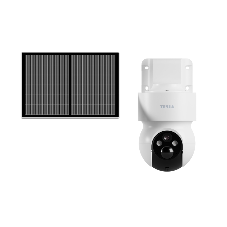 TESLA Smart - Saulės skydelis išmaniosioms kameroms 5W IP65