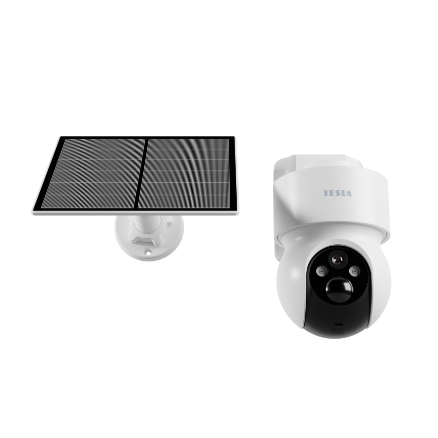 TESLA Smart - Saulės skydelis išmaniosioms kameroms 5W IP65