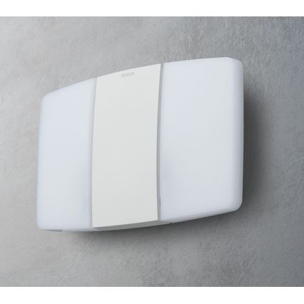 theben - LED sieninis prožektorius 2xLED/10W/230V baltas IP55