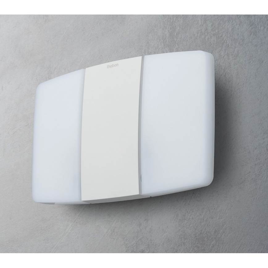 theben - LED sieninis prožektorius 2xLED/10W/230V baltas IP55
