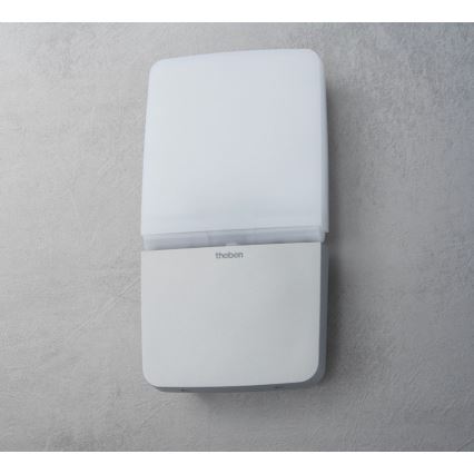 theben - LED sieninis prožektorius LED/11W/230V sidabrinis IP55