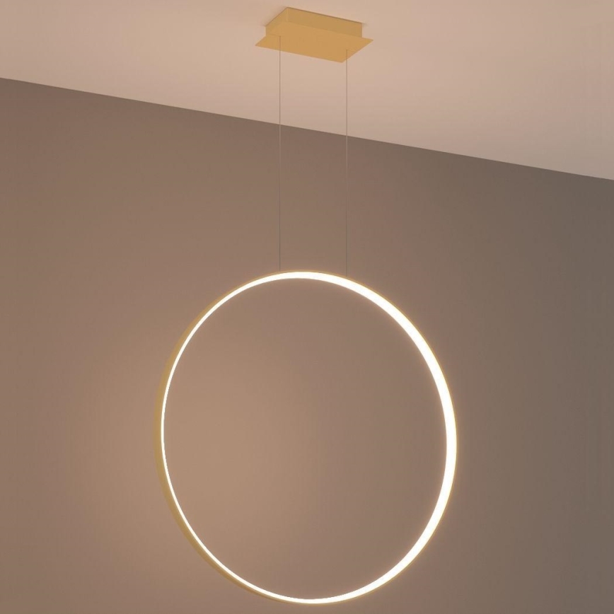 Thoro TH.175 - LED Pakabinamas sietynas RIO LED/50W/230V CRI 90 3000K diametras 78 cm auksas