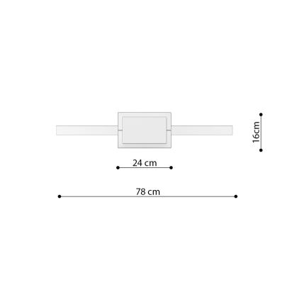Thoro TH.175 - LED Pakabinamas sietynas RIO LED/50W/230V CRI 90 3000K diametras 78 cm auksas