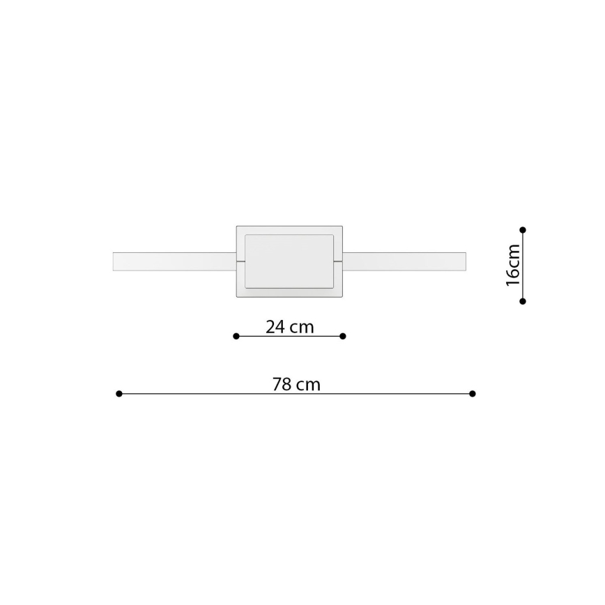 Thoro TH.175 - LED Pakabinamas sietynas RIO LED/50W/230V CRI 90 3000K diametras 78 cm auksas