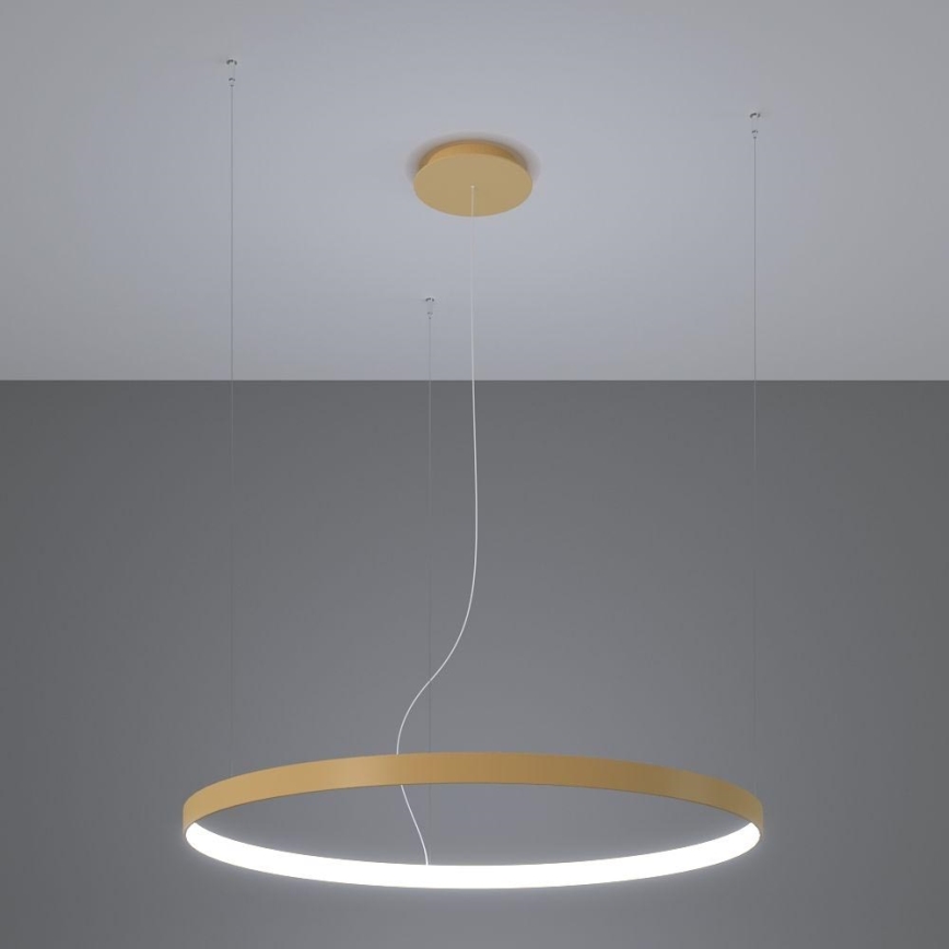 Thoro TH.181 - LED  Pakabinamas sietynas RIO LED /50W/230V CRI 95 4000K diametras 78 cm auksas