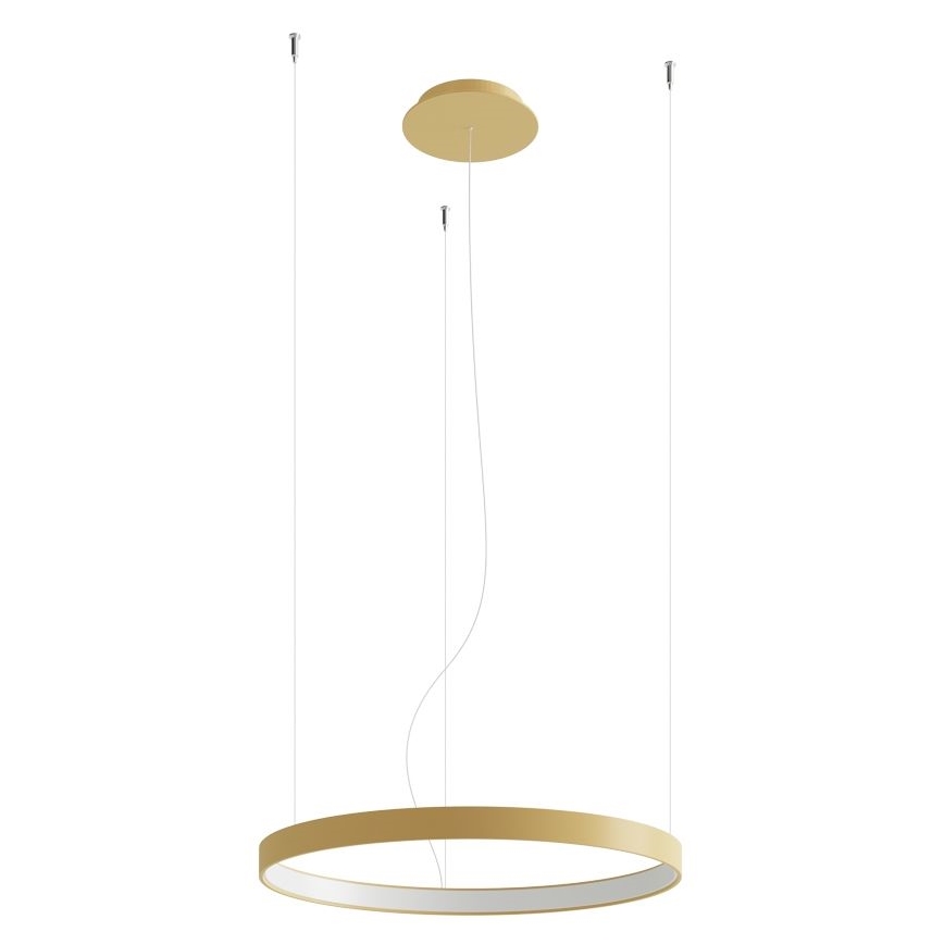 Thoro TH.217 - LED Pakabinamas sietynas RIO LED/30W/230V CRI 95 4000K diametras 55 cm auksas