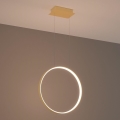 Thoro TH.220 - LED Pakabinamas sietynas RIO LED/30W/230V CRI 90 3000K diametras 55 cm auksas