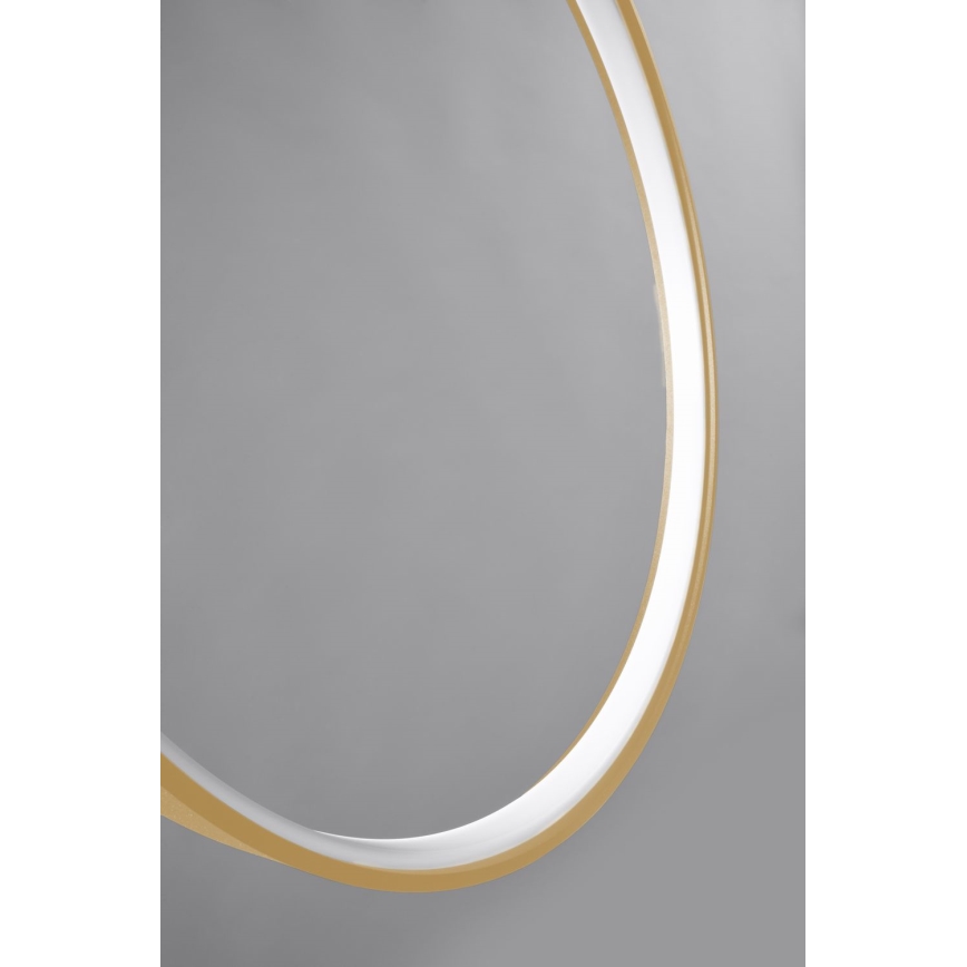Thoro TH.220 - LED Pakabinamas sietynas RIO LED/30W/230V CRI 90 3000K diametras 55 cm auksas
