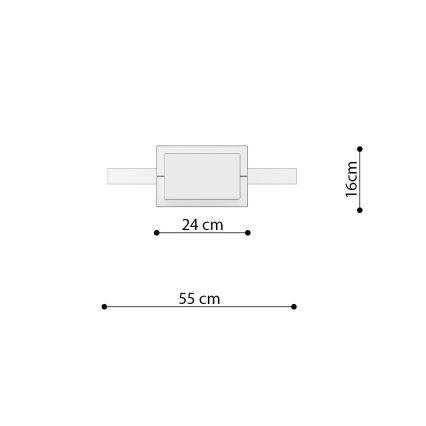 Thoro TH.220 - LED Pakabinamas sietynas RIO LED/30W/230V CRI 90 3000K diametras 55 cm auksas