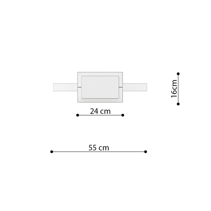 Thoro TH.220 - LED Pakabinamas sietynas RIO LED/30W/230V CRI 90 3000K diametras 55 cm auksas