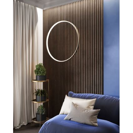 Thoro TH.221 - LED Pakabinamas sietynas RIO LED/30W/230V CRI 95 4000K diametras 55 cm auksas