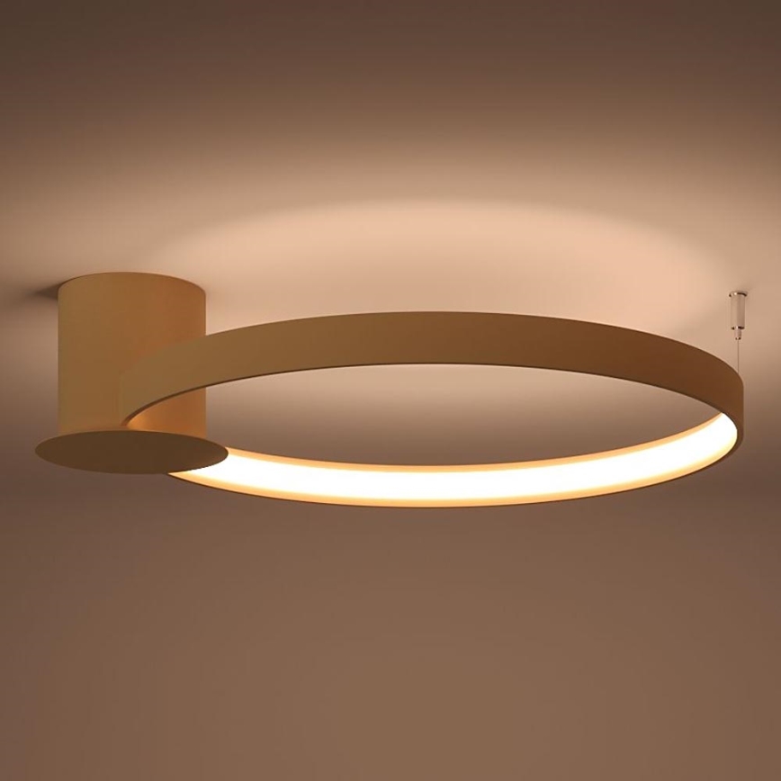 Thoro TH.222 - RIO lubinis LED šviestuvas, 21 W, 230 V, CRI 98, 3000 K, Ø 55 cm, auksinis