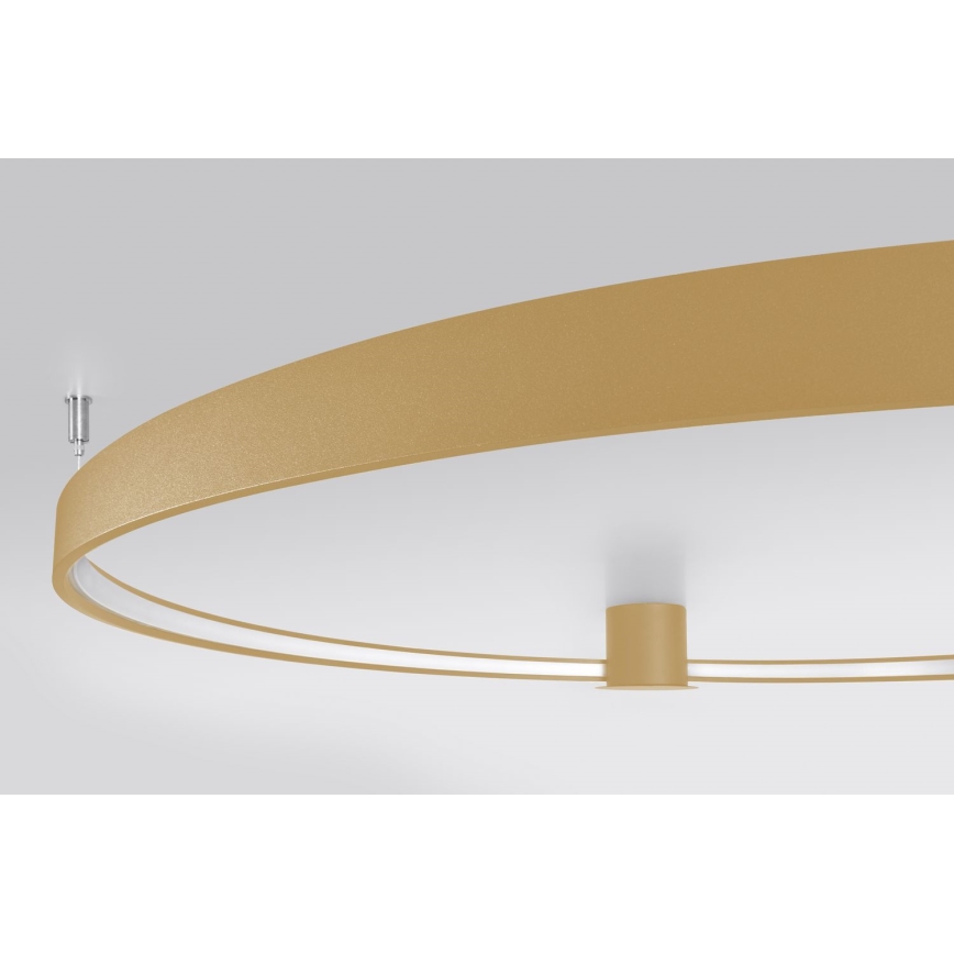 Thoro TH.224 - LED lubinis šviestuvas RIO LED/50W/230V CRI 90 3000K diametras 78 cm auksas
