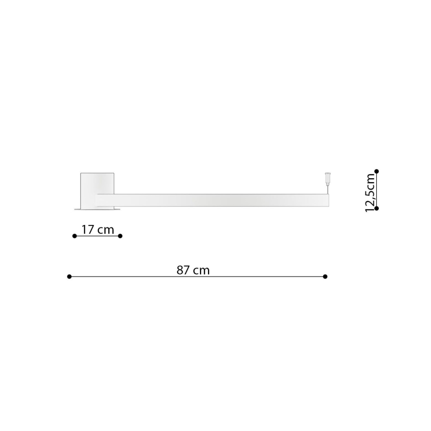Thoro TH.224 - LED lubinis šviestuvas RIO LED/50W/230V CRI 90 3000K diametras 78 cm auksas