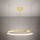 Thoro TH.246 - LED Pakabinamas sietynas RIO LED/50W/230V CRI 90 3000K diametras 78 cm auksas
