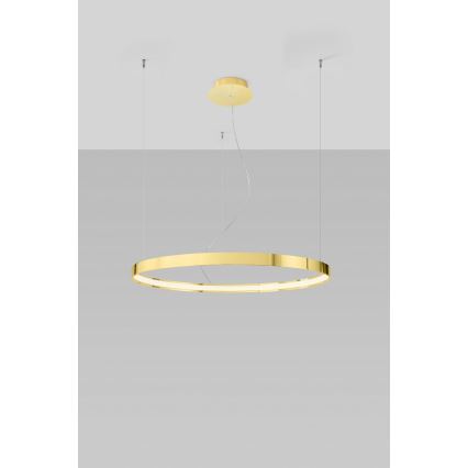 Thoro TH.246 - LED Pakabinamas sietynas RIO LED/50W/230V CRI 90 3000K diametras 78 cm auksas
