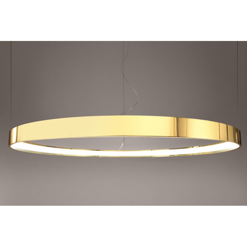 Thoro TH.246 - LED Pakabinamas sietynas RIO LED/50W/230V CRI 90 3000K diametras 78 cm auksas