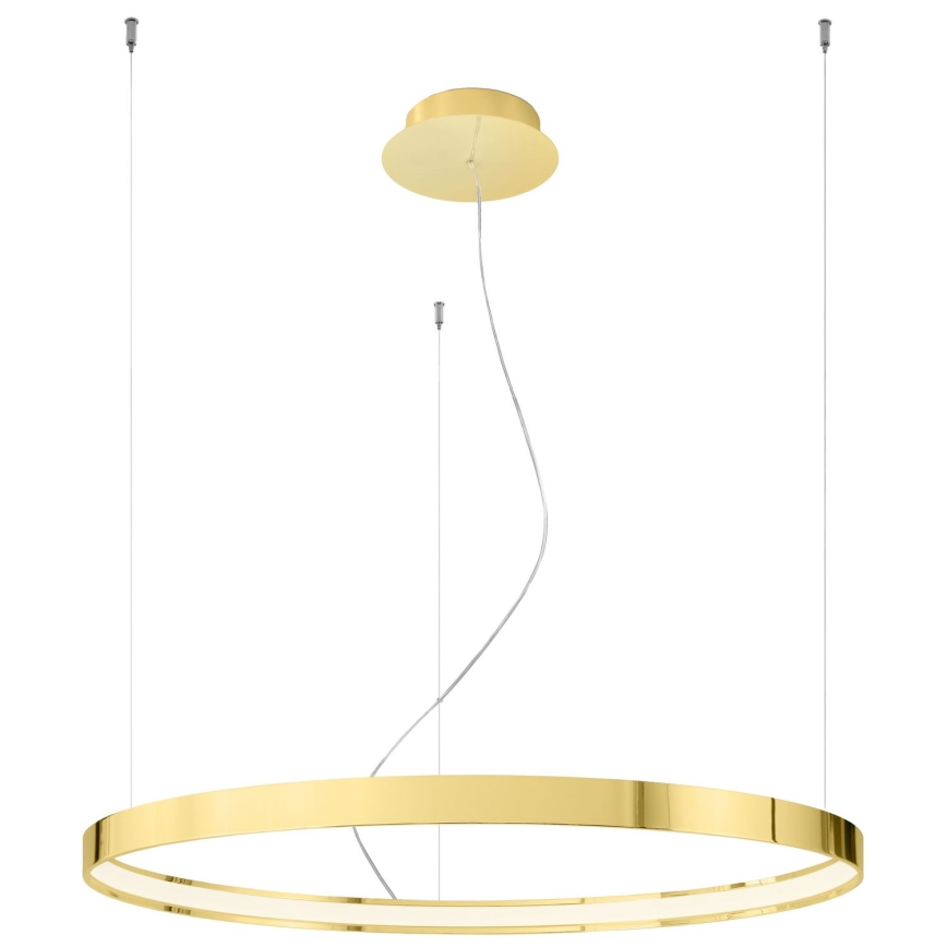 Thoro TH.246 - LED Pakabinamas sietynas RIO LED/50W/230V CRI 90 3000K diametras 78 cm auksas