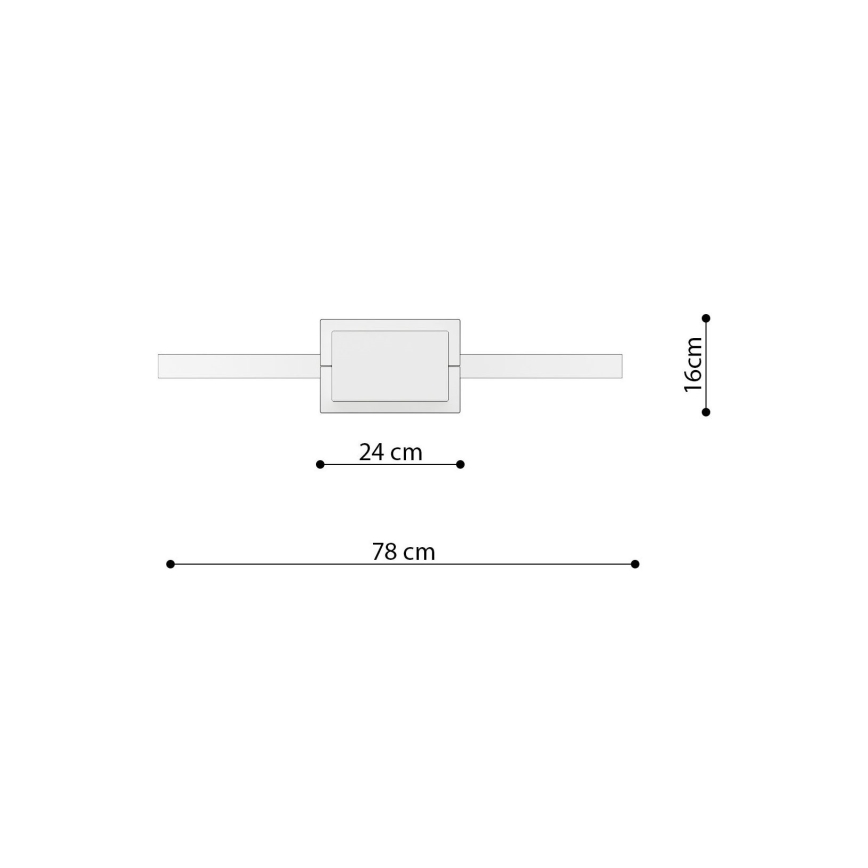 Thoro TH.248 - LED Pakabinamas sietynas RIO LED/50W/230V CRI 90 3000K diametras 78 cm auksas