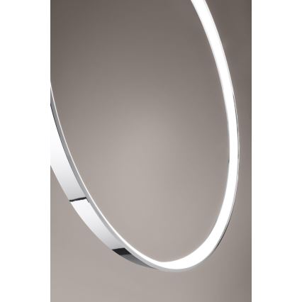 Thoro TH.249 - LED Pakabinamas sietynas RIO LED/50W/230V CRI 90 4000K diametras 78 cm blizgus chromas