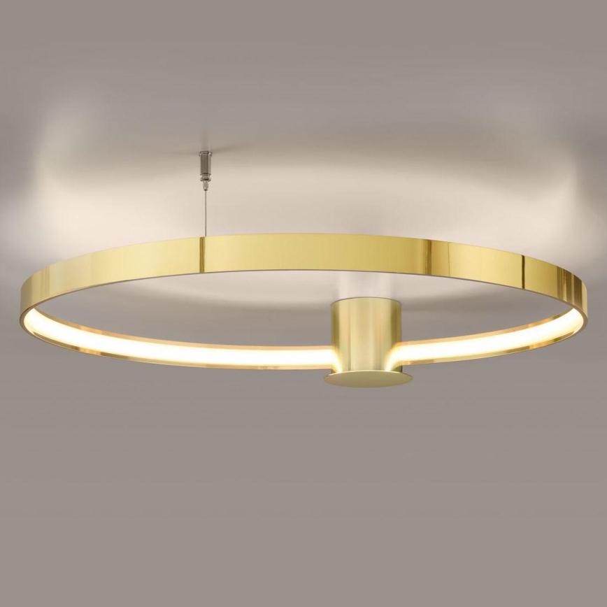 Thoro TH.252 - LED lubinis šviestuvas RIO LED/50W/230V CRI 90 3000K diametras 78 cm auksas