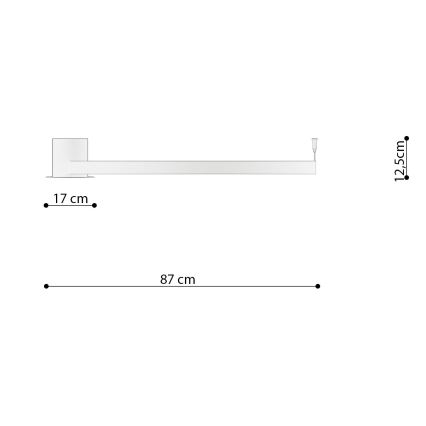 Thoro TH.252 - LED lubinis šviestuvas RIO LED/50W/230V CRI 90 3000K diametras 78 cm auksas