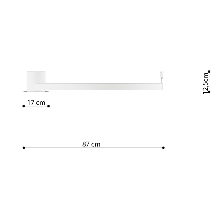 Thoro TH.252 - LED lubinis šviestuvas RIO LED/50W/230V CRI 90 3000K diametras 78 cm auksas