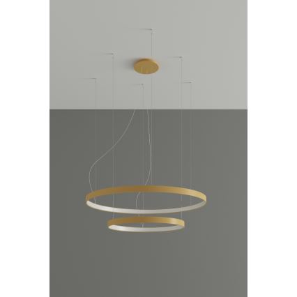 Thoro TH.268 - LED Pakabinamas sietynas RIO LED/80W/230V CRI 95 4000K auksas