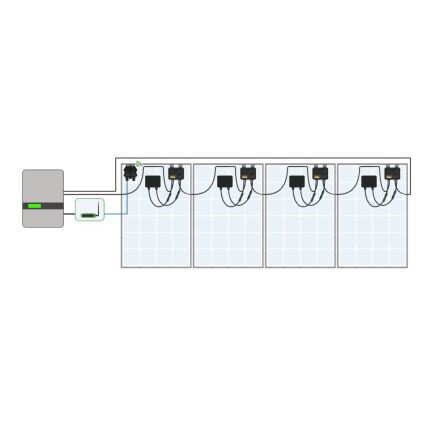Tigo TS4-A-O 700W - Saulės baterijų optimizatorius 1,2m kabelis, MC4