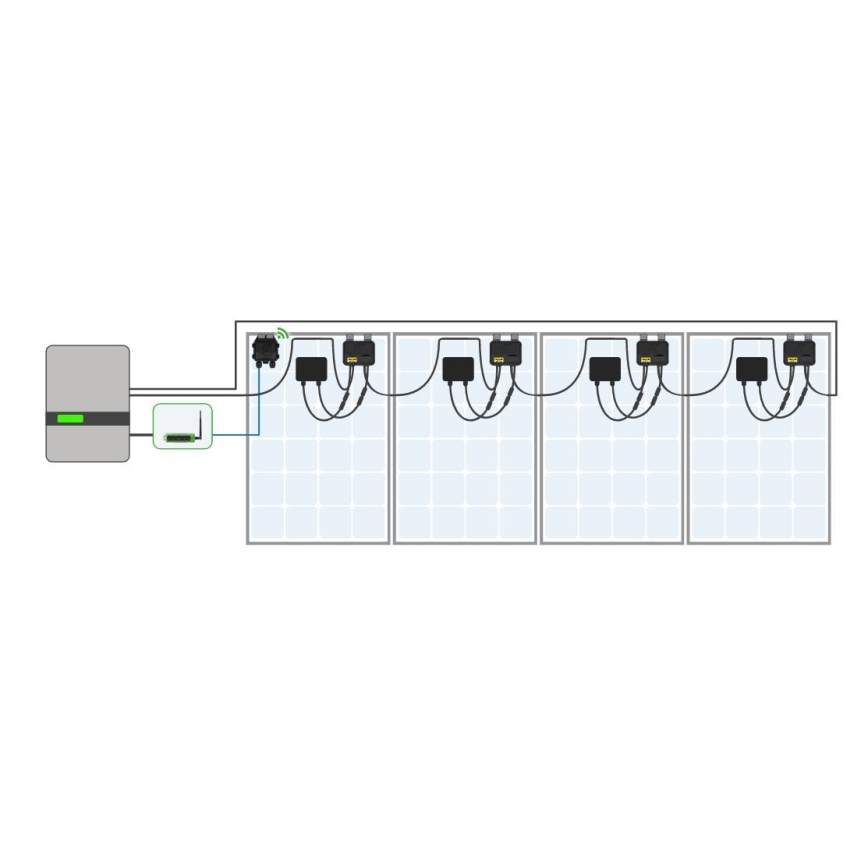 Tigo TS4-A-O 700W - Saulės baterijų optimizatorius 1,2m kabelis, MC4