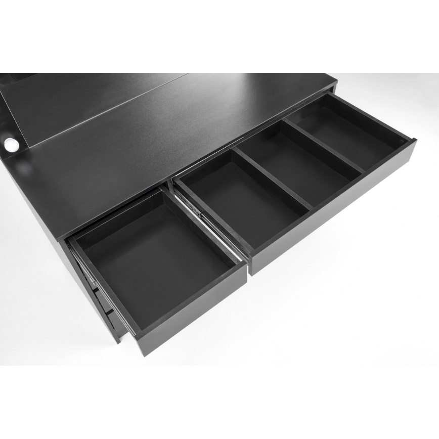 Toaletinis staliukas AMORIO juodas