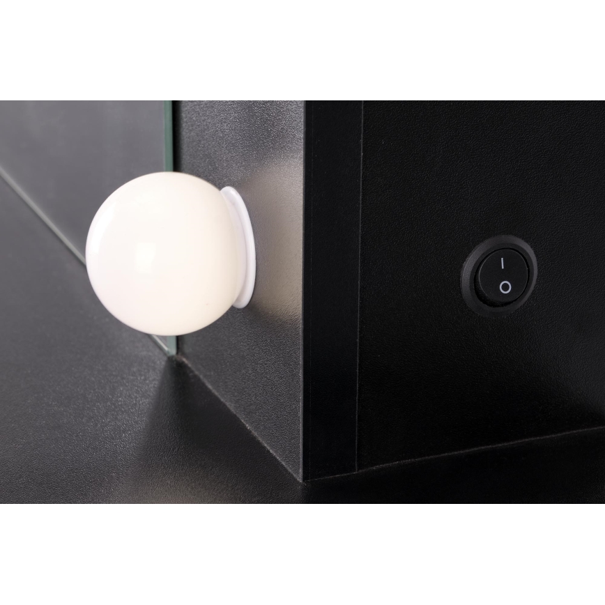 Toaletinis staliukas AMORIO juodas