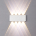 Top Apšvietimas - LED sieninis lauko šviestuvas LED/8W/230V IP44 4000K balta