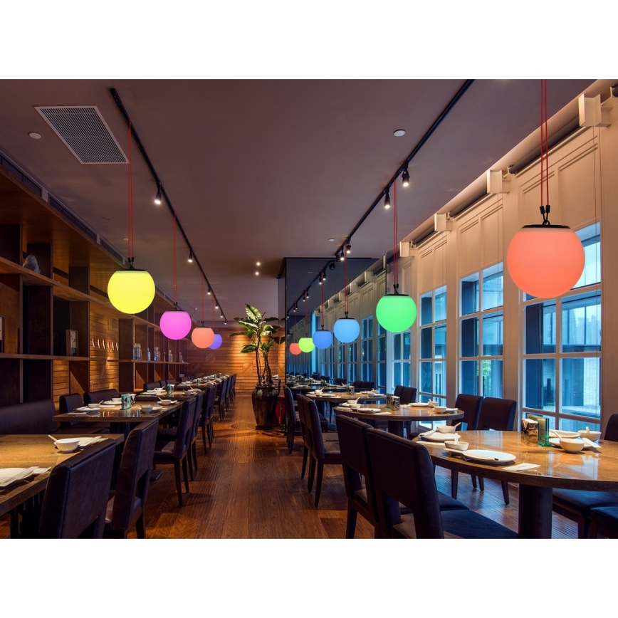 Top Light BALL RGB +VP - LED RGB Reguliuojamas saulės energijos šviestuvas BALL LED/1,2W/3,7V IP44 1800 mAh + nuotolinio valdymo pultas