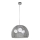 Top Light Davos 50 - Sietynas DAVOS 3xE27/60W/230V blizgus chromas