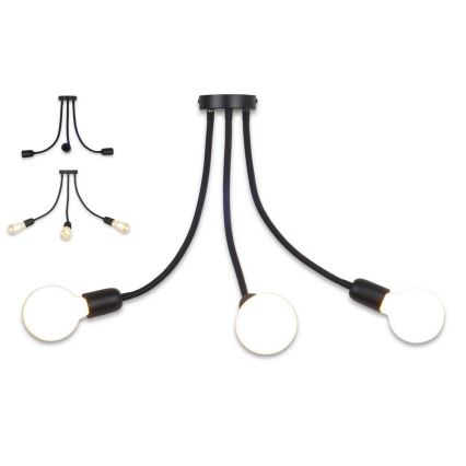 Top Light Galileo 3 C - Sietynas ant stulpo GALILEO 3xE27/40W/230V
