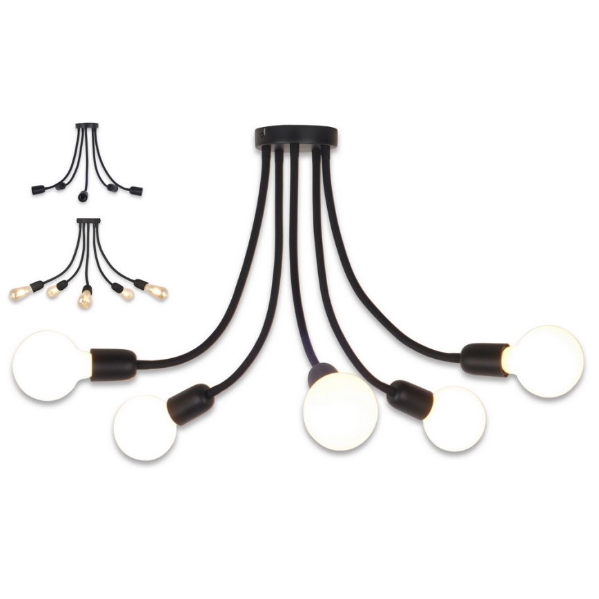 Top Light Galileo 5 C - Pakabinamas sietynas 5xE27/40W/230V