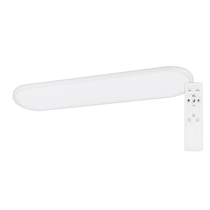 Top Light - Dimeriuojamas lubinis prigludęs arba pakabinamas šviestuvas OVAL LED/36W/230V 3000-6500K balta + nuotolinis valdymas